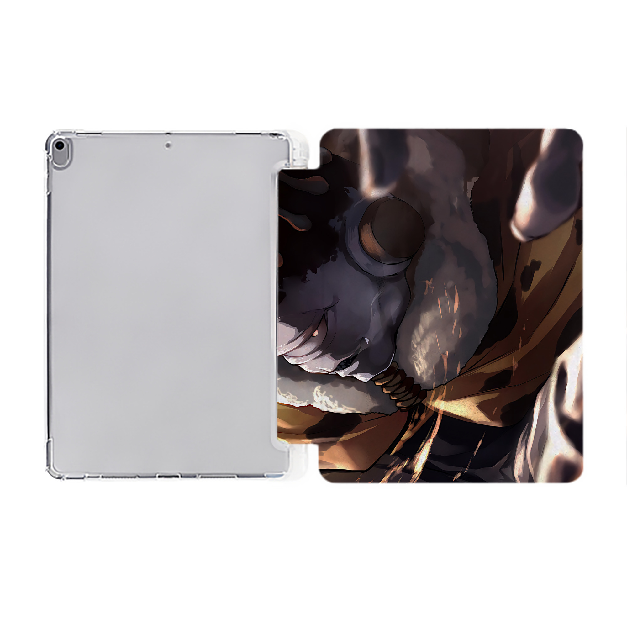 （画像用） SPY×FAMILY间谍家家酒 IPad ケース ペン収納付き 三つ折りスタンド PUレザー×シリコン 対応機種9.5/10.5/10.9インチ